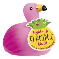 Toysmith Light Up Flamingo Float Pink 12 pc