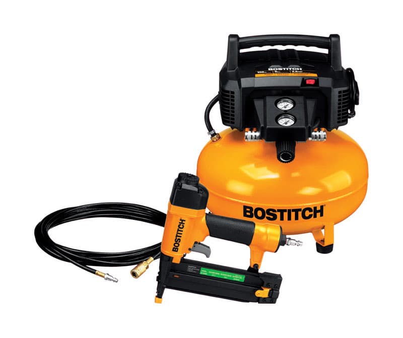 Bostitch compressor and nailer combo sale