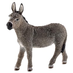 Schleich Farm World Donkey Toy Black/White