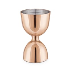 Final Touch Copper Stainless Steel Double Jigger