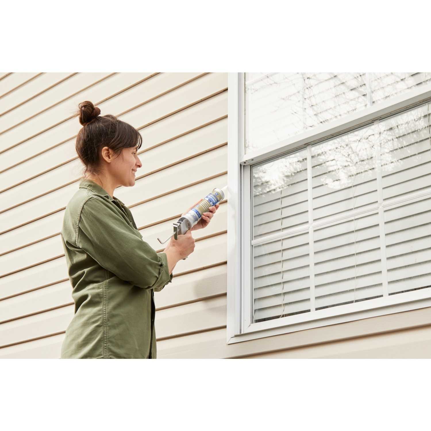 Ge Silicone 2 Clear Silicone 2 Window And Door Caulk 10 1 Oz