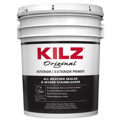 KILZ Original White Matte Oil-Based Alkyd Oil Primer 5 gal