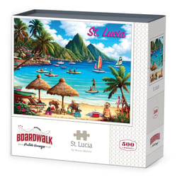 Boardwalk St. Lucia Jigsaw Puzzle 500 pc