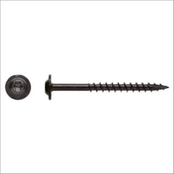 Big Timber No. 10 Sizes X 3 in. L Star Black Fine Cabinet Screws 62 pk