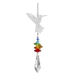 Woodstock Chimes Crystal Fantasy Hummingbird Wind Chime