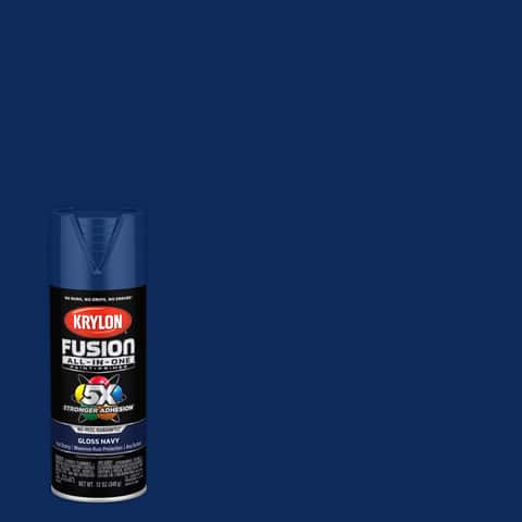 Krylon Fusion All-In-One Spray Paint, Gloss Clear, 12 oz.