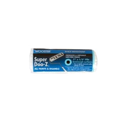 Wooster Super Doo-Z Fabric 7 in. W X 1/2 in. Regular Paint Roller Cover 1 pk