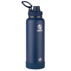 Takeya Actives 40 oz Midnight BPA Free Double Wall Water Bottle