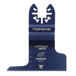 Norske Uni-Fit 3 in. Bi-Metal Japanese Tooth Oscillating Blade Hardwood 1 each