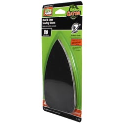 Gator Mouse 5 in. L X 3-1/2 in. W 80 Grit Zirconium Oxide Mouse Sandpaper 4 pk