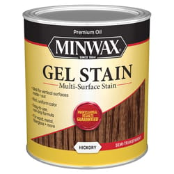 Minwax Semi-Transparent Hickory Oil-Based Gel Stain 1 qt