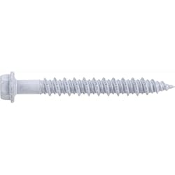 HILLMAN Power Pro 1/4 in. D X 2-1/4 in. L Carbon Steel Hex Head Concrete Screw Anchor 15 pc