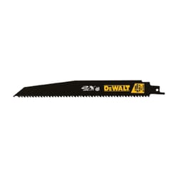 DeWalt 9 in. Bi-Metal Reciprocating Saw Blade 6 TPI 5 pk
