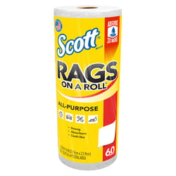 Scott Rags On a Roll Cleaning Cloth 9.4 in. W X 11 in. L 60 sheet 1 pk