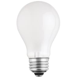 Westinghouse 50 W A19 A-Line Incandescent Bulb E26 (Medium) White 1 pk