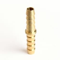 ATC Brass 1/4 in. D X 1/4 in. D Hose Mender 1 pk