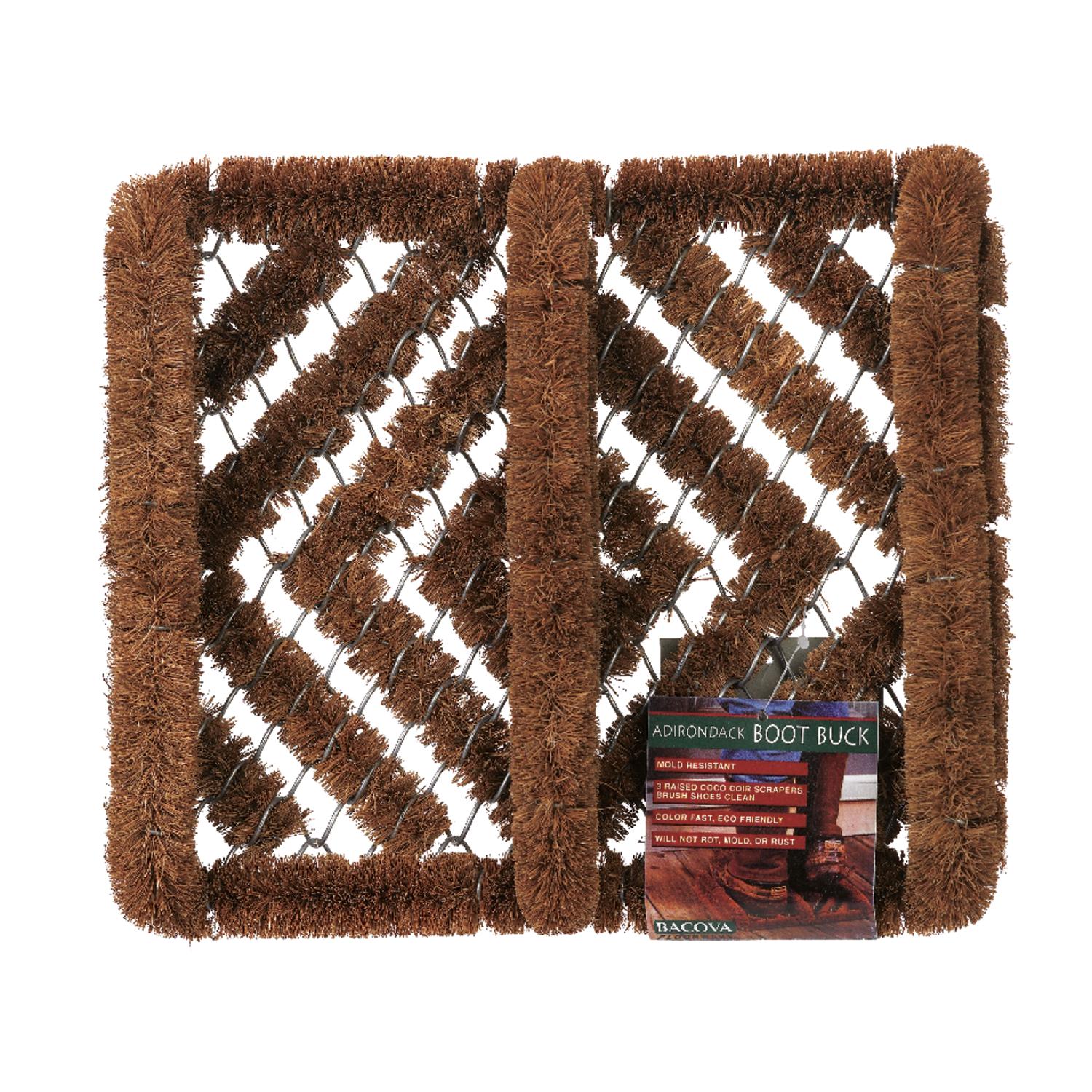 Bacova Guild 14 L X 12 W Brown Boot/Shoe Scraper - 06301P10 - Kitchen and Dining  sku 06301P10