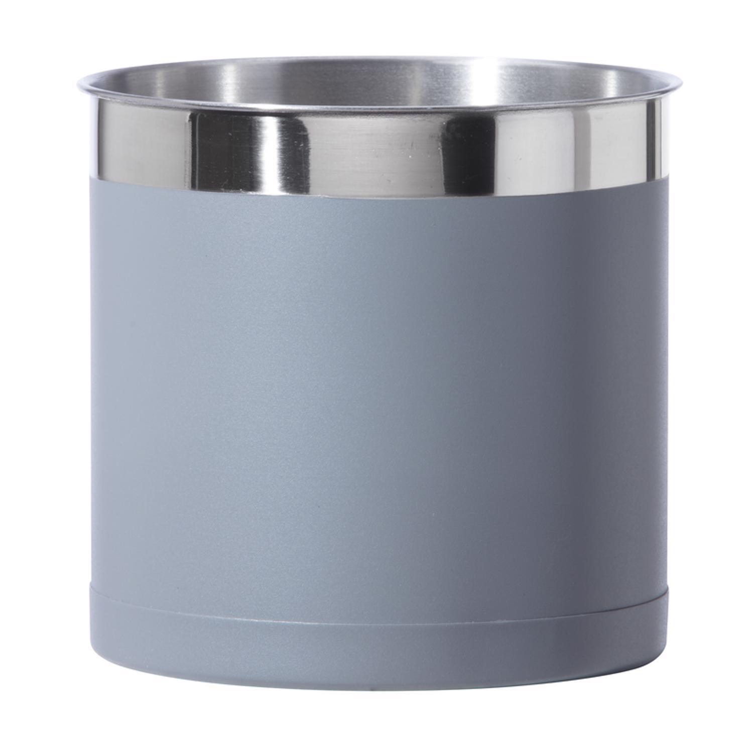 OGGI Co. Stainless Steel Mini Trash Can Organizer, Canister, Dome