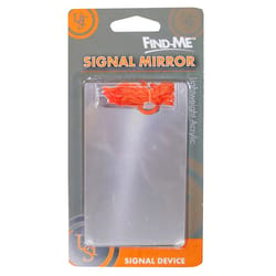 UST Brands Find-Me Signal Mirror 0.2 in. H X 2.75 in. W X 4.5 in. L 1 pk