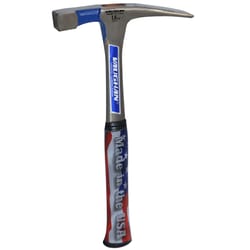 Vaughan 18 oz Solid Steel Brick Layer's Hammer 11 in. Steel Handle