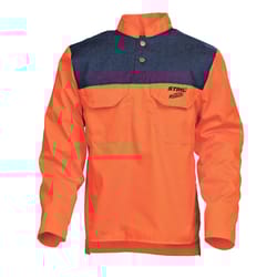 STIHL Function Work Shirt Denim/Orange M