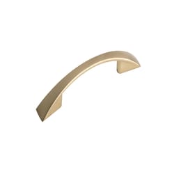 Richelieu Modern Cabinet Pull 3 in. Champagne Bronze 1 pk