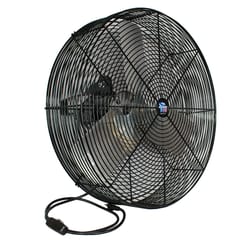 Schaefer 28.4 in. H X 24 in. D 1 speed Wall Mount Fan