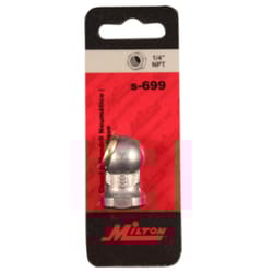 Milton Single Head Air Chuck 1/4 in. 1 pc