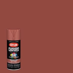 Krylon Fusion All-In-One Satin Brick Paint+Primer Spray Paint 12 oz