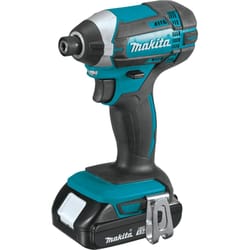 Makita 18V LXT 1/4 in. Cordless Brushed Impact Driver Kit (Battery & Charger)