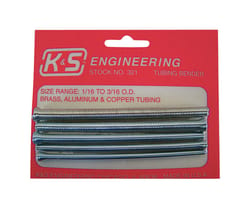 K&S 3/16 in. Tubing Bender 4-3/8 in. L 5 pk