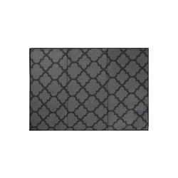 Ritz 21 in. L X 14 in. W Black Polyester Drying Mat
