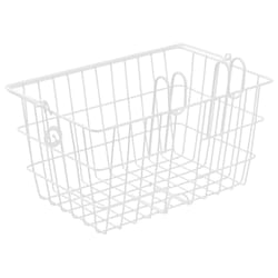 Retrospec Apollo Lite Steel Bike Basket 10 lb White