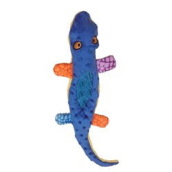 Spot Multicolored Lizard Plush/Rubber Dog Toy Large