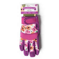 Seed & Sprout L/XL Neoprene August Bloom Pink Gardening Gloves