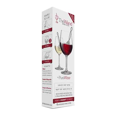 Purewine The Wand Silver Polypropylene Wine Filter Ace Hardware