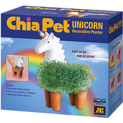 Chia Pet Unicorn Decorative Planter Clay 1 pk