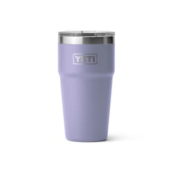 REAL YETI 14 oz. Laser Engraved Nordic Purple Stainless Steel Yeti Rambler  Mug with Mag Slider Lid Personalized Vacuum Insulated YETI