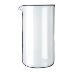 Bodum Clear Borosilicate Glass Contemporary Mug 5 in. D 2 pk - Ace