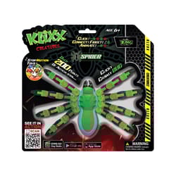 Zing Klixx Creaturez Spiders Multicolored 1 pc