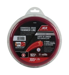 Ace Premium Commercial Grade 0.105 in. D X 165 ft. L Trimmer Line