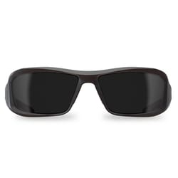 Edge Eyewear Brazeau Anti-Fog Wraparound Safety Glasses Smoke Lens Black Frame 1 pc