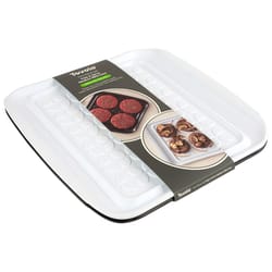 Spectrum Black/White Melamine BBQ Tray Set