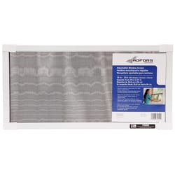 Saint-Gobain ADFORS 20 37 in. W in. Fiberglass Adjustable Window Screen