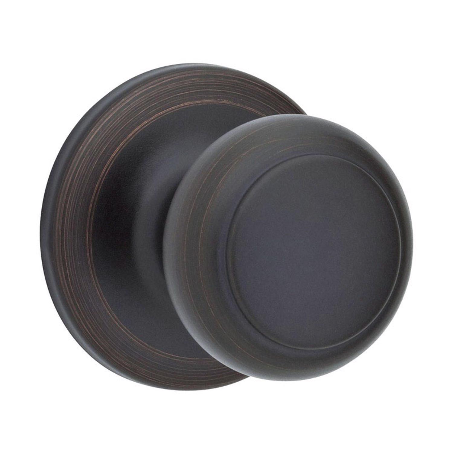 Kwikset Cove Venetian Bronze Privacy Knob Right or Left Handed Kwikset Cove Venetian Bronze Privacy Knob Right or Left Handed