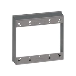 Sigma Engineered Solutions New Work 16 cu in Square Metallic Extension Ring Gray