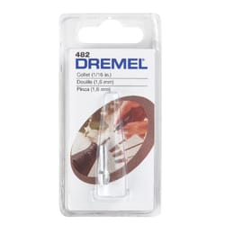Dremel 1/16 in. X 1 in. L Metal Collets 1 pk