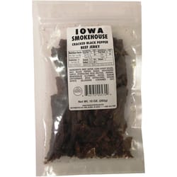 IOWA SMOKEHOUSE Cracked Black Pepper Beef Jerky 10 oz Packet