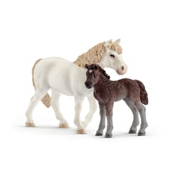 Schleich Farm World Pony Mare & Foal Toy Multicolored