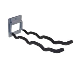 Crawford 5 in. L Zinc-Plated Gray Steel Flip Up Tool Hanger Hanger Holder 50 lb. cap. 1 pk